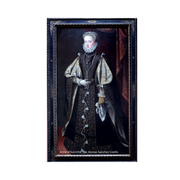 Anne d'Autriche, par Alonso Sanchez Coello