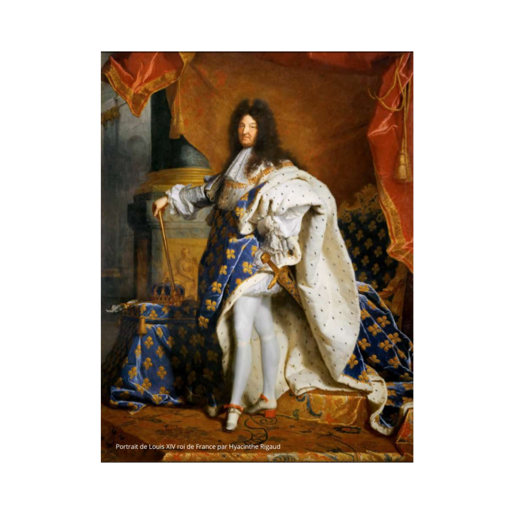 Portrait Louis XIV Roi de France (c) Hyacinthe Rigaud