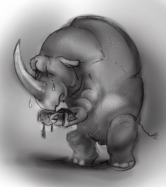 Illustrations -Patrice CB - RHINOCEROS 5-JPG